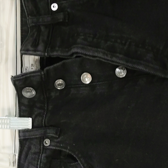 Free People High-Waisted Wide Leg Jeans - Picture 2 of 4